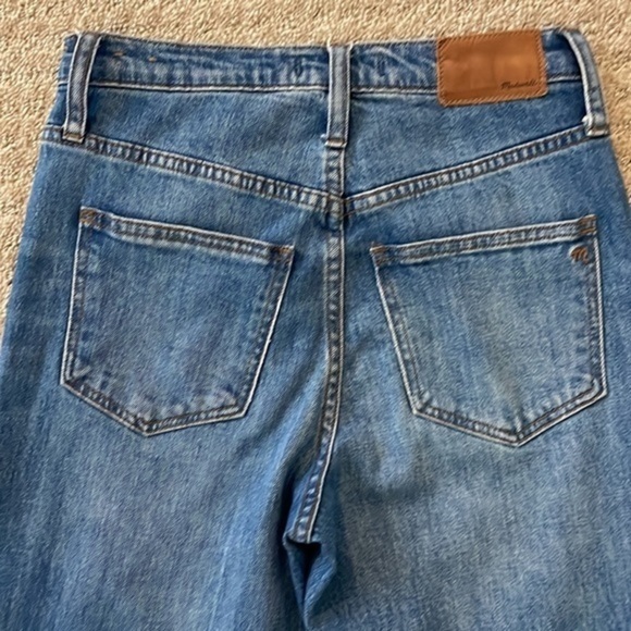 Madewell High Rise Slim Boyfriend Jeans - Picture 4 of 9